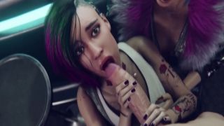 Cyberpunk sex and blowjob sessions