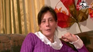 german ugly housewife masturbate at casting