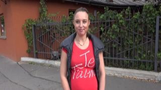 Czech Streets E89 - Tereza - Way too pregnant