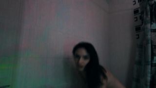 Sanora - Wet Teen Babe Suck Dick in the Shower After a